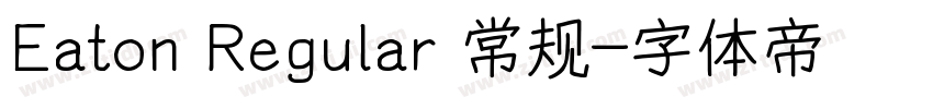 Eaton Regular 常规字体转换